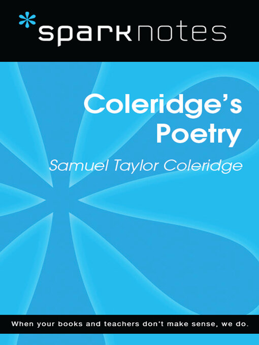 Title details for Coleridge's Poetry (SparkNotes Literature Guide) by SparkNotes - Available